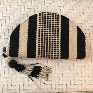 Black & white clutch